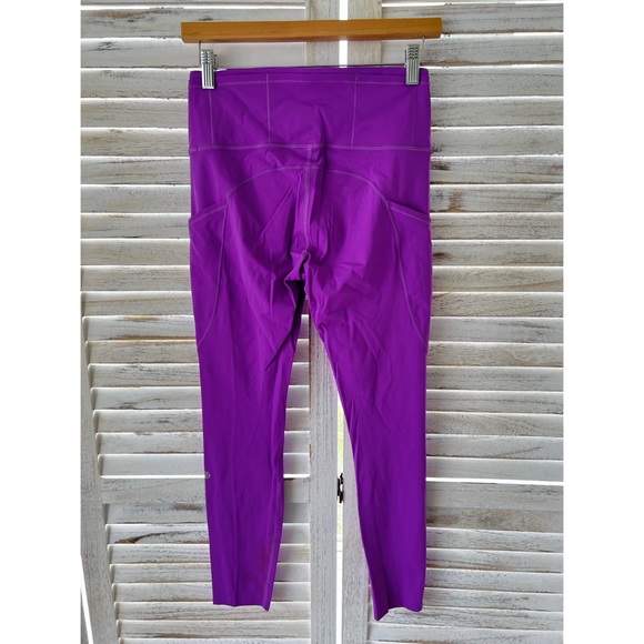 lululemon athletica | Fast and Free High-Rise Tight 25" Moonlit Magenta - Picture 2 of 8